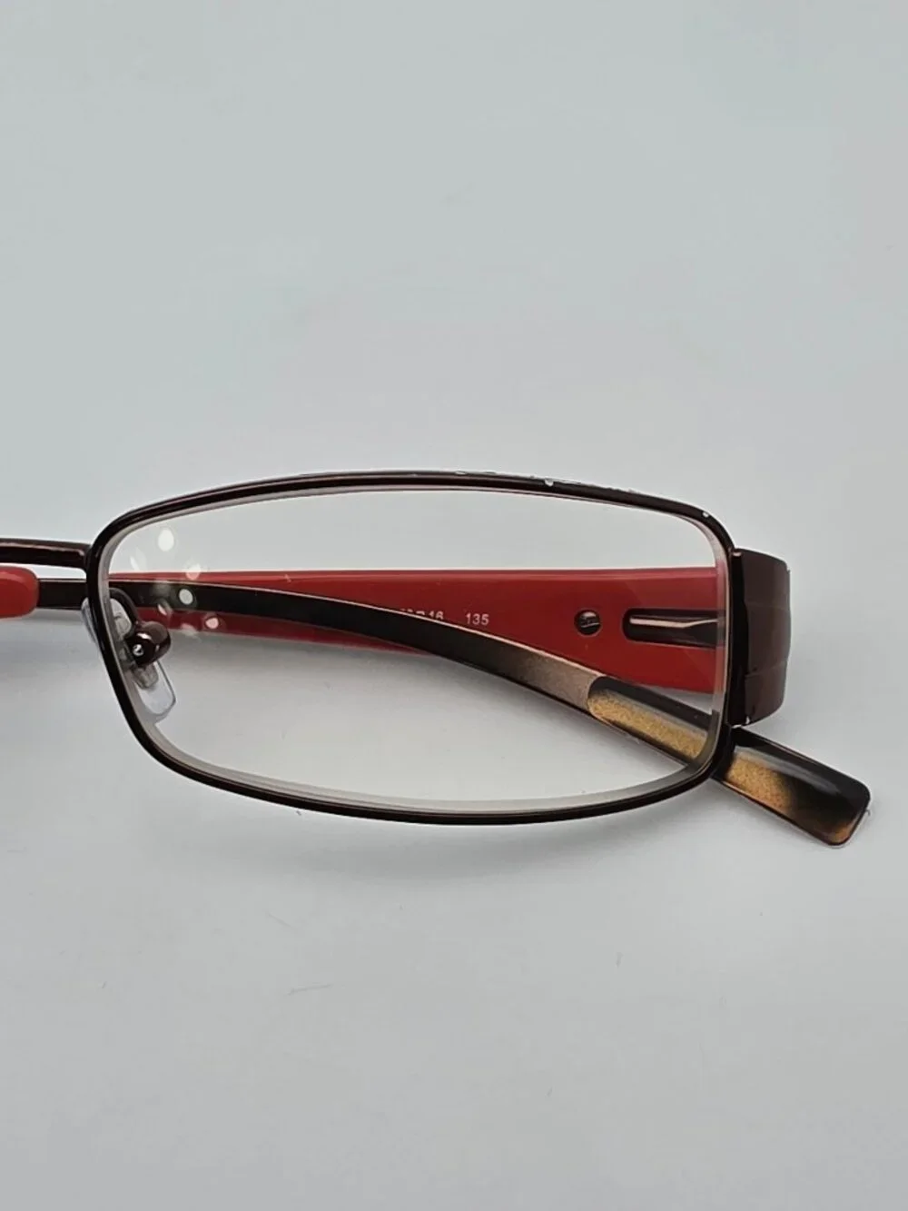 DKNY DY5570 1034 Bronze on Orange Eyeglasses Frame w/ Flexhinge 52-16-135